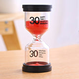 7 Coulors Home Decoration Desktop Sand Clock Timers 1minute/3minutes/5 minutes Hourglass Timer for Children Brush Teeth