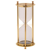 Home Kitchen Empty Sand Glass Case Hourglass 3/5/10/15/20 Minute Sand Traditional Hour Glass Kitchen Timer Portable