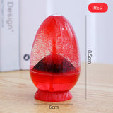 Home Decor Liquid Oil Hourglass Volcano Sand Watch Craft Ornaments Home Decoration Accessories Wedding Gifts for Guests YD-HS