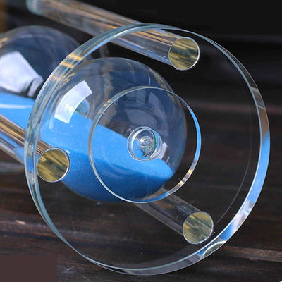 Home Decoration Ornament Crystal Hourglass With 15/30/60 Minutes Sand Clock Timer Xmas Gift Glass Sandglass Valentines Day Prese